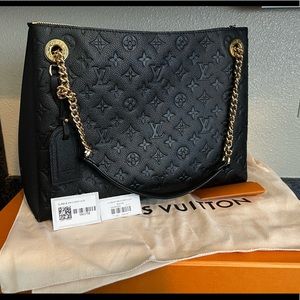 Authentic Louis Vuitton Surene Mm. Emp.noir
